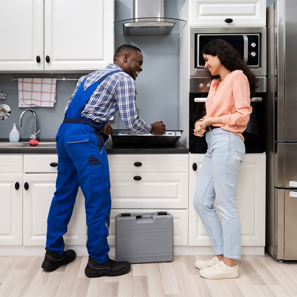 can you provide an estimate for cooktop repair before beginning any work in Lorton